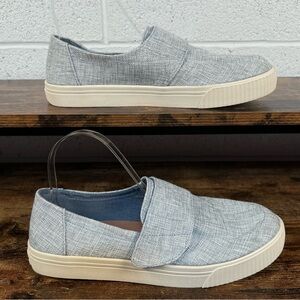 TOMS Altair Shoes Casual Slip On Adjustable Strap Canvas Women's 10